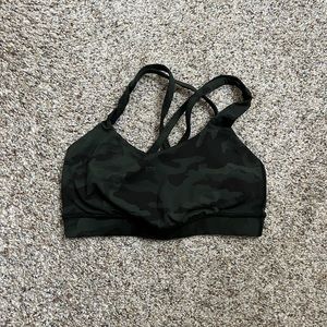 Lululemon Camo Energy Bra
